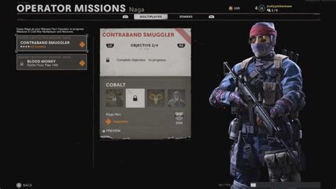 How To Complete Nagas Operator Missions And Unlock Legendary Skins In
