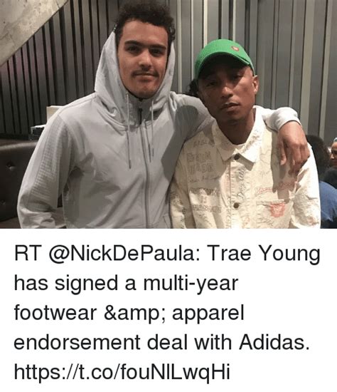 Find the newest trae young meme. RT Trae Young Has Signed a Multi-Year Footwear &Amp ...