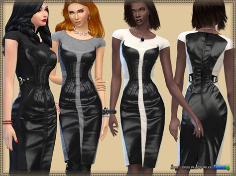 The Sims Resource Corset Dress By Bukovka • Sims 4 Downloads