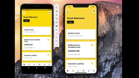 Flutter Ui Challenge Commbank App Ui Youtube