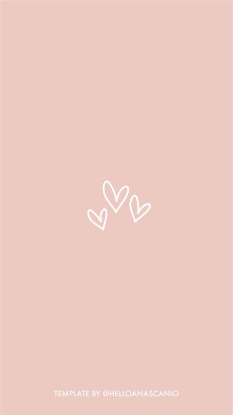 Love Hearts Template For Instagram Highlights Stories By