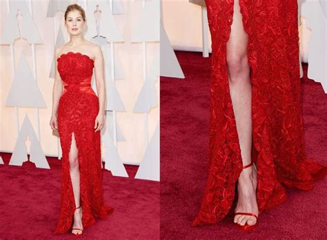 Gone Girl Star Rosamund Pike Looking Amazing In These Shoes Red