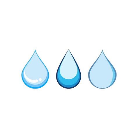 Premium Vector Water Drop Logo Template Vector Illustration Design