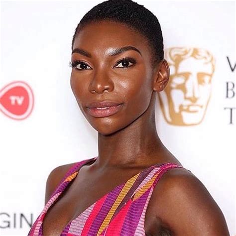 Michaela Coel The Creator And Star Of British Sitcom Chewing Gum Looks Like A Vision With Short