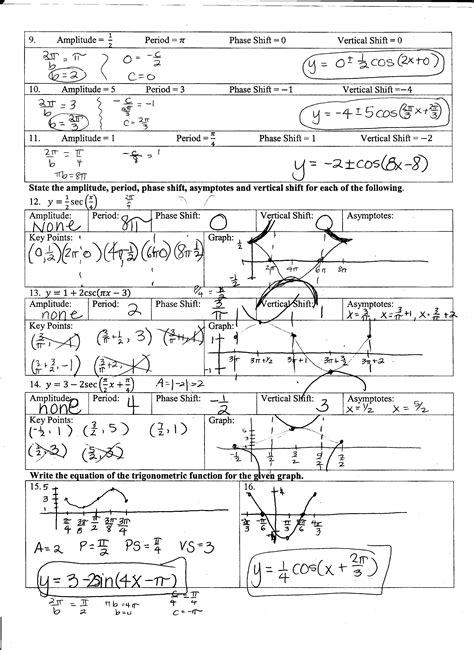 Precalculus courses mix together algebra and trigonometry that is designed to prepare students for the study of calculus. 10 Best Images of Graphing Functions Worksheet - Graphing ...