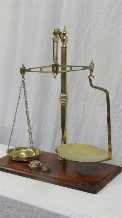 Antiques Atlas Pair Of Brass Sweet Shop Scales