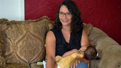 Woman Empowering Moms During Breastfeeding Awareness Month