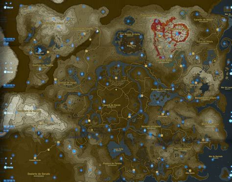 Zelda Tears Of The Kingdom Mapa Santuarios Image To U