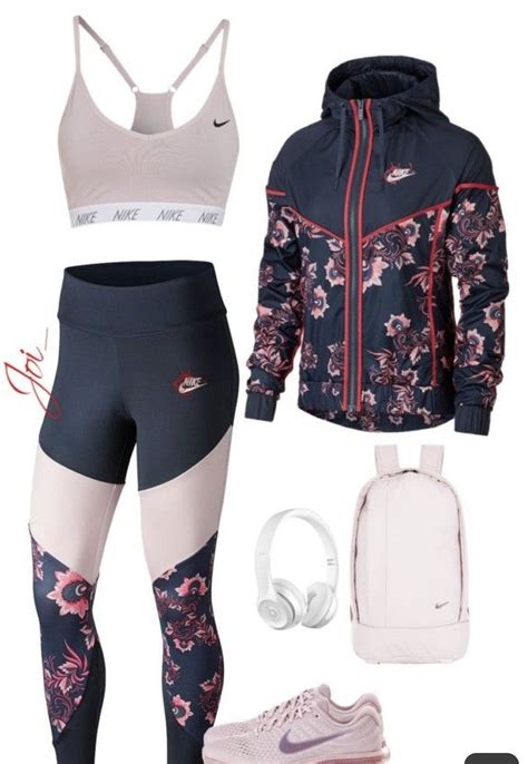 Floral Workout Clothes With Images Athletic Outfits Nike Outfits