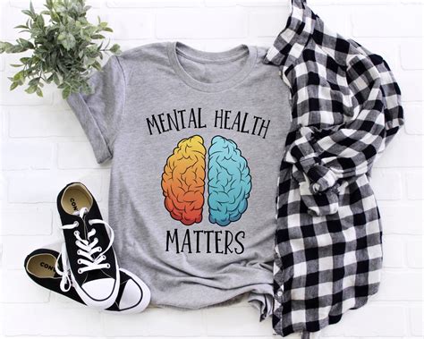 Mental Health Matters Motivational Shirt Mental Health Etsy