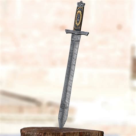 Damascus Steel Sword Vk2114 Vision Knives Touch Of Modern