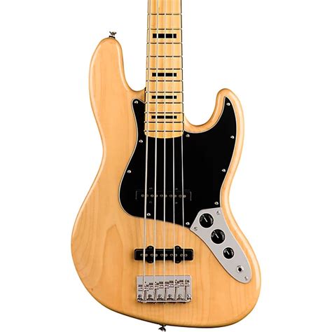 Squier Classic Vibe 70s Jazz Bass V 5 String Natural Guitar Center