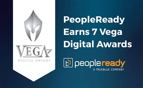 PeopleReady Named a 7-time Winner in the Vega Digital Awards