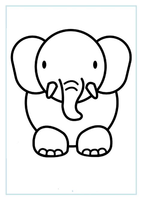 Download free printable elephant coloring pages online for kids. Printable elephant coloring pages for preschoolFree ...