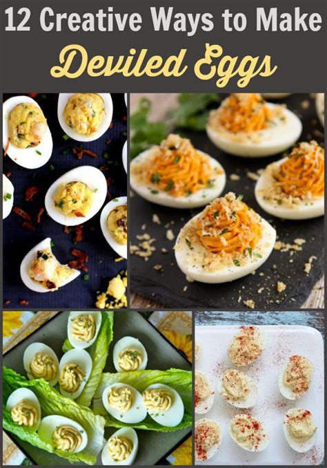 Make Deviled Eggs In 12 Creative Ways The Weary Chef