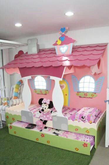 This would make a great piece of minnie mouse room decor. How cute is this bed | Minnie mouse bedroom, Minnie mouse ...