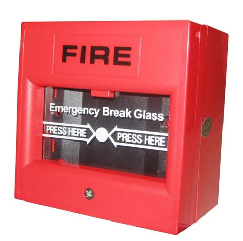 Wireless Fire Detector Glass Breaker Detectorcall Pointfire