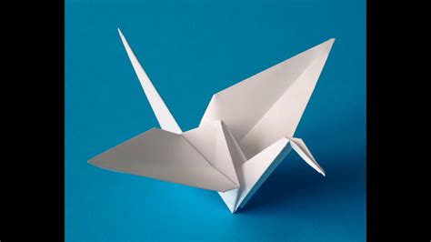 How To Make A Flappy Bird Origami Origami Crane Youtube