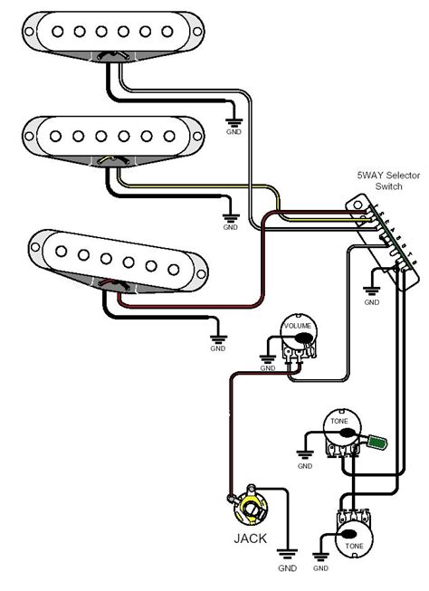 For a very long time, i've tried to be able to run the three pickups of a stratocaster in parallel or even that this mod is related to three single coils in this diagram, nothing avoids you to use it with any kind of combination of humbuckers and single. Guitar Wiring Diagram 3 Pickups - Wiring Diagram and Schematic