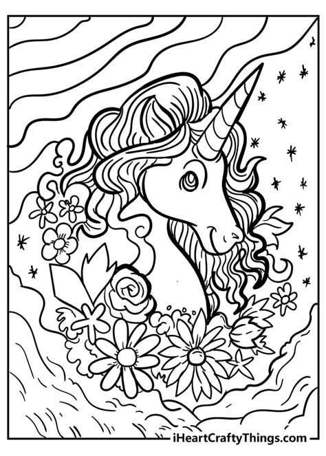 Unicorn Coloring Pages - 50 Magical Unique Designs (2021)