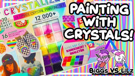 How To Paint With Crystals Ultimate Crystalize It Craft Kit By