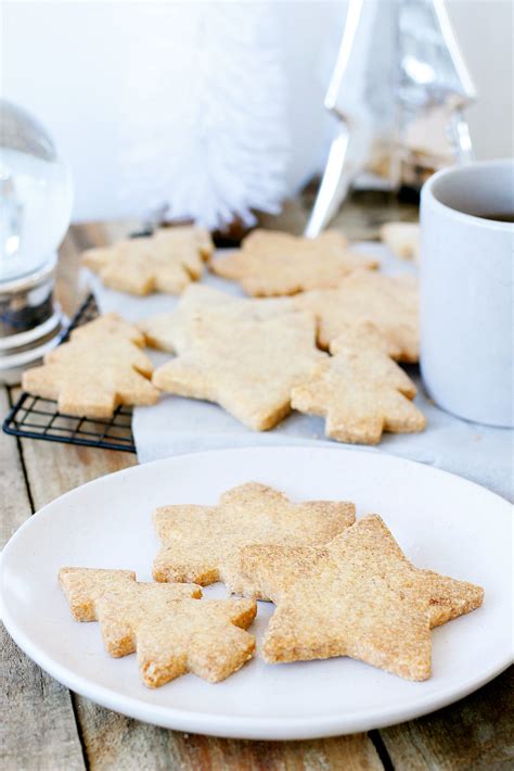 Cinnamon Shortbread Cookies - Eatnik
