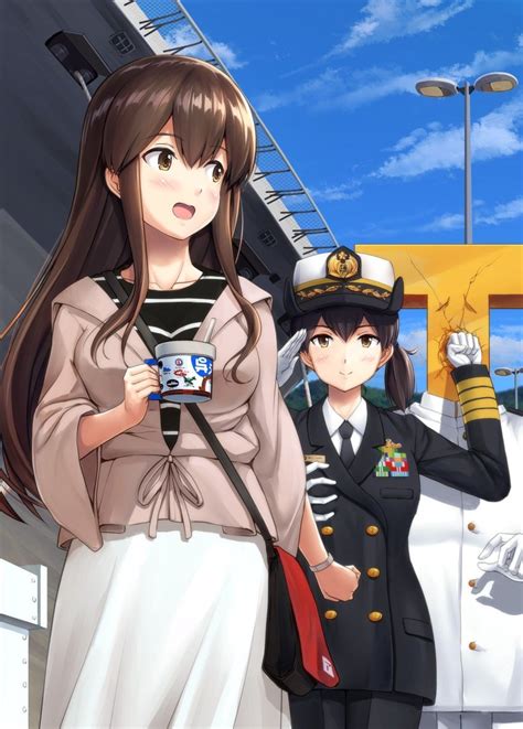ichikawa feesu admiral kancolle akagi kancolle kaga kancolle t head admiral kantai