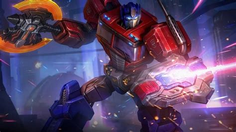 Johnson Optimus Prime Transormers Skin Mlbb Mobile Legends 4k Pc