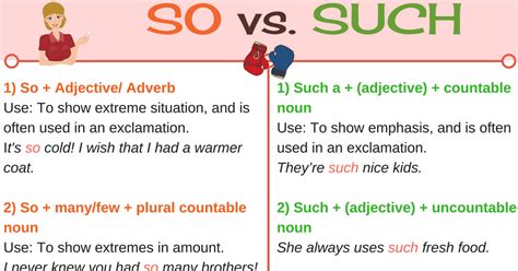 So And Such Difference Between So And Such With Useful Examples
