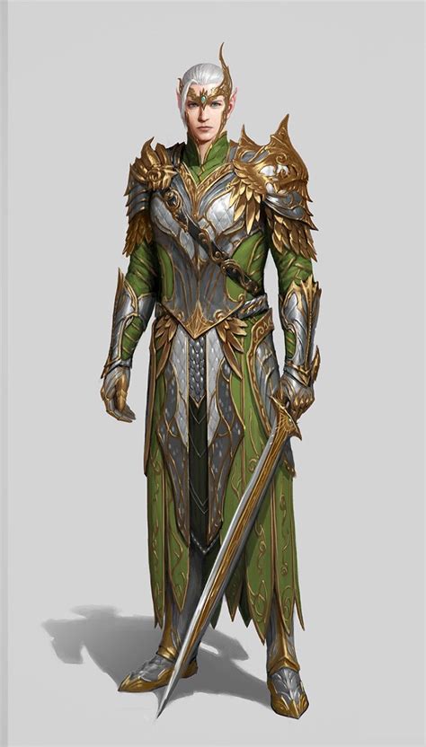Artstation Elf Concept Jiyong Song Dungeons And Dragons Characters