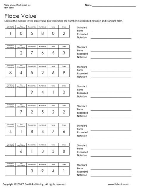 Compare two fractions with different numerators and different denominators. 10 Best Images of Decimal Place Value Expanded Form Worksheets - 3rd Grade Math Worksheets ...