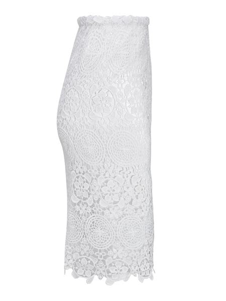 Woman Hollow Out Venice Lace Hip Package Pencil Skirt Us1250 Sold Out
