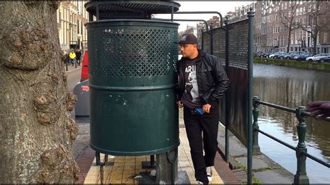 Trying A Public Urinal In Amsterdam For The First Time Youtube