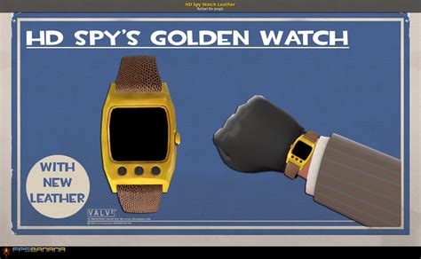 Hd Spy Watch Leather Team Fortress 2 Skin Mods