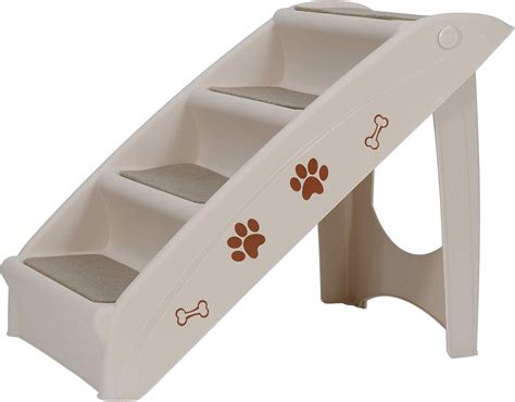 Zenstyle Pet Dog Foldable Stairs Steps For High Bed For Small Dogs