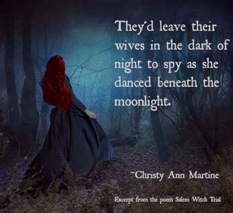 It's really nice to read some fun poems about christmas as the holiday approaches. Christy Ann Martine: Salem Witch Trial