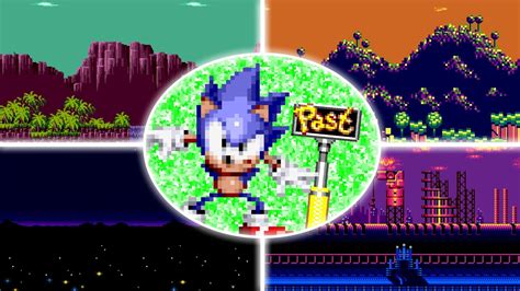 Sonic Cd All Past Stages Youtube