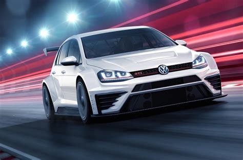 Volkswagen Golf Gti Tcr Racing Car Revealed Performancedrive