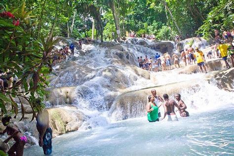 2023 Dunns River Falls And Blue Hole Secret Falls Combine Tour From