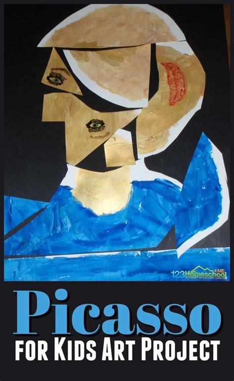 Picasso For Kids Zany Portrait Art Project Kids Art Projects