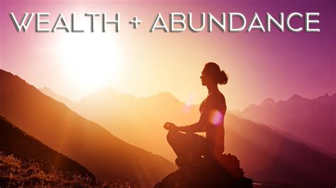 Wealth And Abundance Meditation Attract Prosperity Ask And It Is