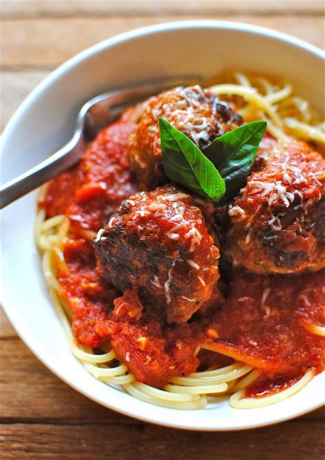 Spaghetti And Meatballs Bev Cooks