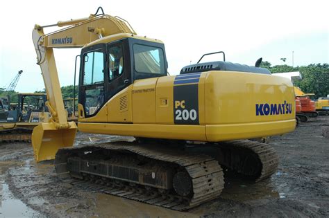 Heavy Equipment Komatsu Pc200 7 Hydraulic Excavator