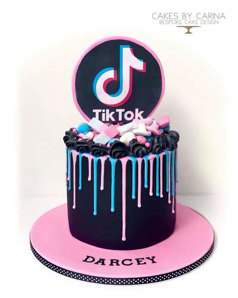 Cakes By Carina On Instagram “a Surprise Tik Tok Cake For Our Little
