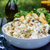 This carrot salad is a flavorful and colorful side dish to serve with a holiday meal, everyday dinner, or your next cookout. Creamy Potato Salad (with Apples, Raisins and Walnuts)