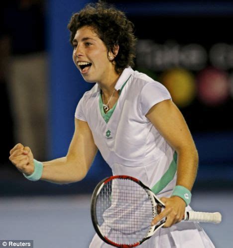 Surely as you say positively, the strength you've always had and the necessary help you get! Carla Suarez Navarro