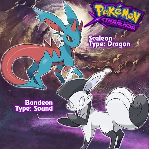 New Eeveelution Bandeon Sound Type Scaleon Dragon Type Pokemon Xenoverse Pokemon
