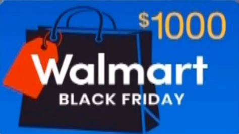 Offers vary by promotion, but you could score something like $50 back on two appliances or $500 back on six appliances or more. ‏Get $1000 Walmart Gift Card for Black Friday - YouTube
