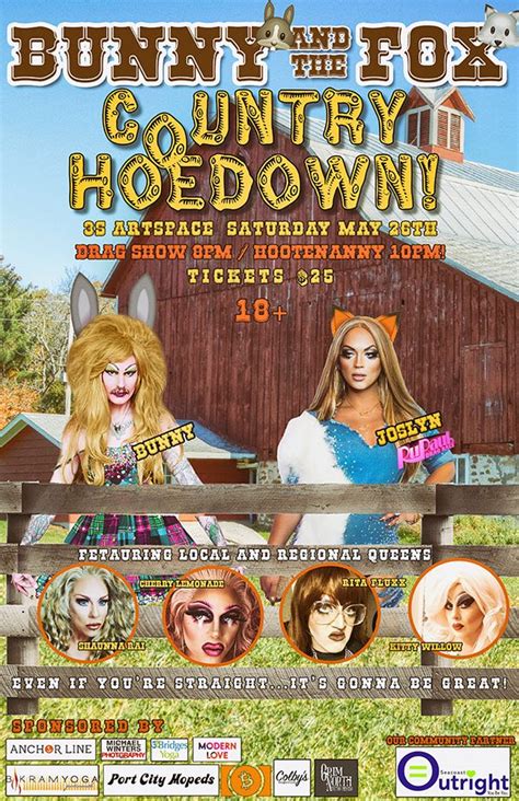 Joslyn Fox On Twitter 🐰 🦊 Tonight 🐰 🦊 Bunny And The Fox Country Hoedown 3sartspace Portsmouth