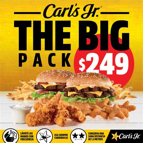 The Big Pack Carls Jr México